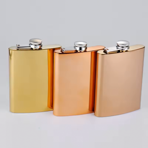 Offre Spéciale en acier inoxydable logo personnalisé flacon de hanche en bambou pour l'Allemagne Victoria Bitter Glen Deveron St. George - Product Image 6