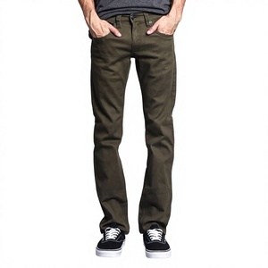 Pantalon chino pour homme, coupe slim, tissu Oxford, écologique, confortable, décontracté, élégant, résistant, pour le bureau - Product Image 3