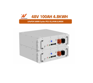 Batería de Litio Híbrida Apilable de 48V 100Ah con Comunicación <span class=keywords><strong>CAN</strong></span>, en Oferta - Product Image 2