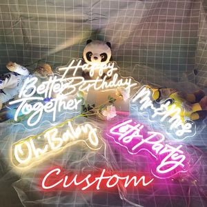 Letrero Luminoso LED con Alimentación USB, Luz Blanca Cálida, Decoración de Pared para Celebrar, Ideal para Sala de Estar, Bar, Club, Hotel, Restaurante, Fiestas - Product Image 5