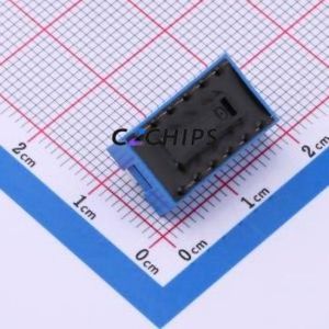 SMWE-06B-TP DIP Switch Switch ( Number of Switch Sections: 3 )( Lead Spacing: 2.54mm )( Rated Current: 25mA ) - Product Image 2