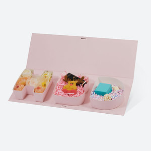 Caja de papel de regalo de flores de <span class=keywords><strong>feliz</strong></span> cumpleaños para embalaje de rosas - Product Image 3
