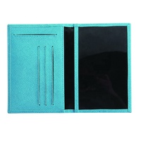 Porta pasaporte para viaje RFID Funda para pasaporte Cartera para mujeres Hombres, Pasaporte de cuero PU
