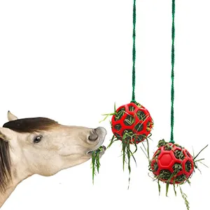 Wholesale Stable Hanging Hay Feeder Toy Ball Stretchable Tpr Horse Feeder Ball