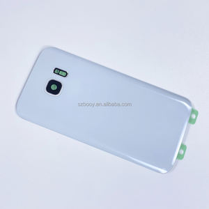 Lot de coques de rechange pour <span class=keywords><strong>Samsung</strong></span> Galaxy <span class=keywords><strong>S7</strong></span> Edge, pour modèles G935, <span class=keywords><strong>S7</strong></span>, G930, couvercle arrière, châssis en verre, pièces de réparation avec autocollants - Product Image 5