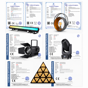 IP65 6in1 rgbwal ขนาดเล็กใหม่300W กันน้ำ BLX 300ไฟ LED Blinder IP65กลางแจ้ง Splicing สำหรับการแสดงคอนเสิร์ต - Product Image 6