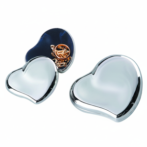 Caja de joyería con forma de corazón, almacenamiento decorativo de 75x75 mm para mujeres y niñas - Product Image 2