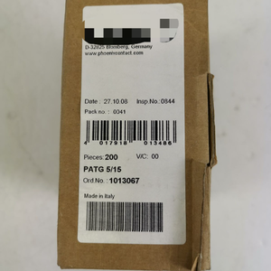 Porta-Nome Adesivo Patg 5/15 1013067 +/-200 Pezzi Nuovo Originale Pronto per la Spedizione Automazione Industriale Pac Dedicato Plc <span class=keywords><strong>Pr</strong></span> Nuovo - Product Image 1