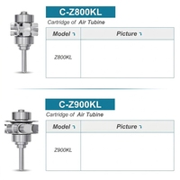 Outil de réparation et de remplacement de roulement pour rotor de turbine dentaire manuelle, compatible têtes standard/grandes, haute vitesse