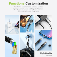 Câble de charge rapide et de données Micro USB Type-C 18W 2.4A CB221 - Prix de gros usine - Couleur et logo personnalisables - Prise en charge OEM/ODM