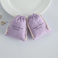 Tas Penyimpanan Kamar Hotel Kain Kanvas Herringbone Tebal Langsung dari Pabrik, Tas Sabuk Kosmetik, Kain Kemasan Anti Debu