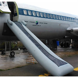 Château gonflable professionnel personnalisé de toboggan d'évacuation d'urgence d'avion certifié CE installation facile pour l'entraînement d'avion en vente - Product Image 5