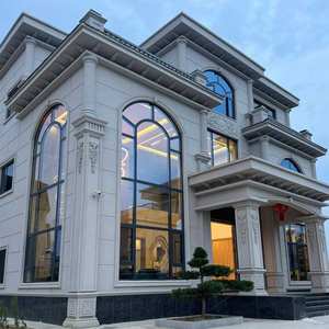 Villa Prefabricada Duradera de Tres <span class=keywords><strong>Pisos</strong></span> Estilo Europeo con <span class=keywords><strong>Cuatro</strong></span> Dormitorios para Oficina, Apartamento y Hotel - Product Image 4