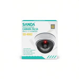 Sanda <b>Dummy</b> Security Camera With Led Light Motion Sensor Indoor Outdoor Surveillance Cam - Product Image 2