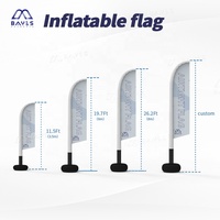 Drapeau gonflable personnalisé pour publicité extérieure, tente d'exposition étanche, pavillon publicitaire personnalisé