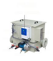 Machine de microfiltration par osmose inverse pour aquaculture, filtre à tambour entièrement automatique à circulation d'eau, pompe de relevage des eaux usées avec moteur