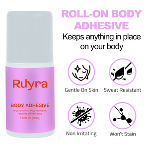 Pegamento Adhesivo para Piel de Marca Privada en Roll-on, Extra Fuerte, Resistente al Agua, 50 ml, Protector Corporal Resistente al Sudor, Lavable, Suave para la Piel - Product Image 5