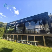 Pergola en aluminium Sweet Home pour terrasse et balcon, couverture de toit extérieure