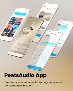 Audífonos Intrauditivos <span class=keywords><strong>SOUNDPEATS</strong></span> H3 con Diseño Transparente, BT 5.4, Cancelación de Ruido ANC ENC, <span class=keywords><strong>3</strong></span> Drivers, Latencia Baja de 60ms para Juegos - Product Image 4