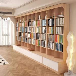 Ganzhaus Fabrik angepasst moderne Wand montage höhen verstellbare Holz Home Office Wohnzimmer Bücherregal Schrank Schreibtisch - Product Image 6