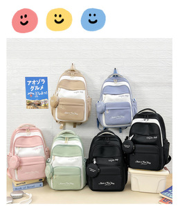 Mochila escolar para estudiantes, modelo nuevo, gran capacidad, ligera, con soporte para la espalda, para estudiantes de primaria y secundaria. - Product Image 6