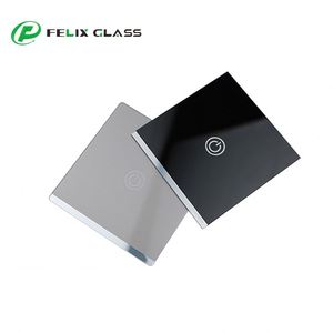 Interrupteur mural intelligent pour maison connectée, panneau en verre électronique plat, instrument industriel standard européen personnalisé, éclairage extérieur, salle de sport, cuisine, affichage - Product Image 4