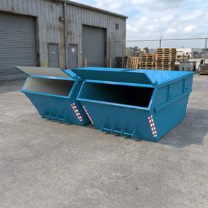 Conteneur industriel de traitement des déchets BDB P36, capacité 5,5 m³, pour débris, grand stockage, en acier Hardox ST-52, garantie 1 an - Product Image 2