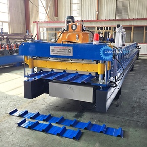 Năng suất cao <span class=keywords><strong>1100</strong></span> ibr hình thang và 976 ibr hình thang hai lớp Tấm lợp tạo thành máy cho Serbia - Product Image 3