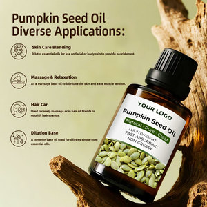 パンプキンシードオイル冷間プレスオイル天然純粋有機育毛用 - Product Image 5