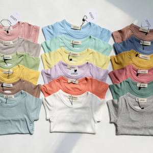 Pigiami in Viscosa <span class=keywords><strong>di</strong></span> Cotone Biologico per Bambini e Neonati, Set Estivo <span class=keywords><strong>di</strong></span> <span class=keywords><strong>2</strong></span> Pezzi, Abbigliamento <span class=keywords><strong>di</strong></span> Qualità per Ragazzi e Ragazze, Pigiami a Costine per Neonati - Product Image 3