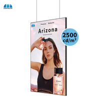 Pantalla LCD Semi Exterior de Alta Luminosidad (2500nits) para Escaparates, Publicidad Digital para Tiendas, Venta Directa de Fábrica