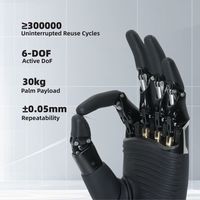 ZBDynamiX - Mano Robótica Humanoide Agi con PLC para Manipulación de Materiales de 10-30 kg, para Robots de IA para Educación, para Robots Articulados