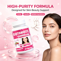 Complément de Soin Naturel pour la Peau Marque Blanche : Capsules de Glutathion Éclaircissantes et Éclatantes à Base de Plantes