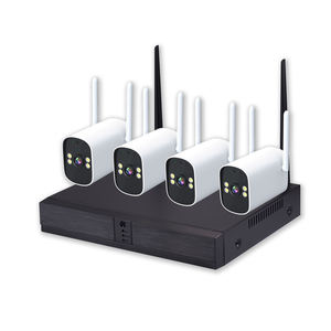 Sistema de Câmera de Segurança IP <span class=keywords><strong>CCTV</strong></span> de Alta Qualidade Full HD Ultra Claro 3MP/8MP 4K, Câmera Bullet de Ângulo Largo, Conjunto NVR - Product Image 1