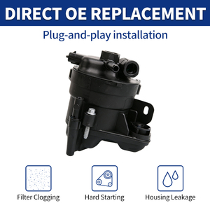 9676133480 1870169 9801366680 Boîtier de filtre à carburant diesel pour Peugeot <span class=keywords><strong>208</strong></span> 301 308 508 Citroën C3 C4 C5 Ford Focus 1.6 2.0 HDi - Product Image 3