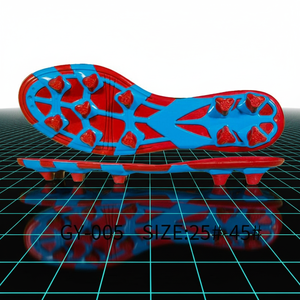 Semelle de crampons de football GY-011 durable, légère et antidérapante, en TPU à haute adhérence pour terrain en herbe et entraînement - Product Image 3