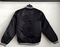Blouson Bomber en Satin Personnalisé pour Homme avec Broderie – Vente en Gros, Meilleure Vente, Décontracté Quotidien, Chaqueta Hombre Personalizada ODM