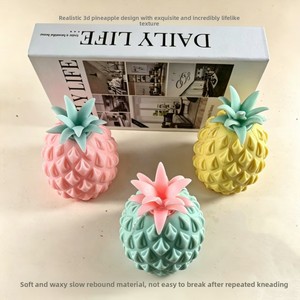 Juguete Antiestrés de Piña con Sonido, Bolas Explosivas de Goma, Simulación de Fruta, Unisex - Product Image 2