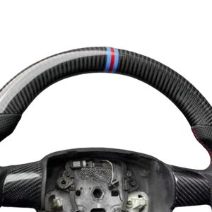 พวงมาลัยคาร์บอนไฟเบอร์แท้ สำหรับรถยนต์ <span class=keywords><strong>Ford</strong></span> <span class=keywords><strong>Focus</strong></span> MK2 Kuga <span class=keywords><strong>MK1</strong></span> ST <span class=keywords><strong>RS</strong></span> แต่งสไตล์รถแข่ง - Product Image 5