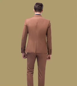 Traje de Tres Piezas para Hombre, Amarillo, Tallas XS-3XL (Chaqueta+<span class=keywords><strong>Chaleco</strong></span>+Pantalones), Blazers Casuales de Alta Calidad para Negocios/El Mejor Traje de <span class=keywords><strong>Novio</strong></span> para Boda - Product Image 6