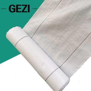 Agriculture noir blanc en plastique non tissé pp anti uv couvre-sol paysage tissu paillis tapis de contrôle des mauvaises herbes épingles à ongles - Product Image 1