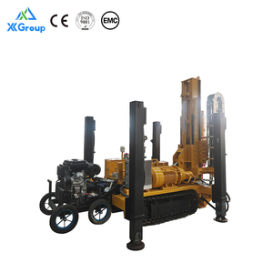 Csbx300k הידראולי זחלן מכונת קידוח מים פנאומטי עם מנוע דיזל ומשאבה עומק קידוח 300 מטר - Product Image 2