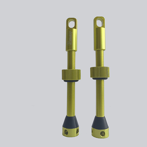 Valves Presta sans chambre à air en alliage d'aluminium, tige <span class=keywords><strong>de</strong></span> valve personnalisable, capuchon et écrou <span class=keywords><strong>de</strong></span> valve avec logo sur mesure - Product Image 3
