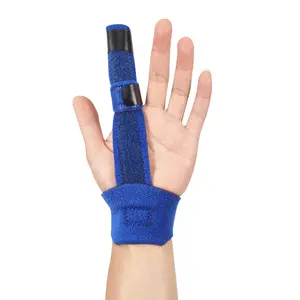 Atacado Ajustável Profissional Dedo Splints Pain Relief Medical Use Anti Entorse Pulso Finger Guard Proteção Supporter