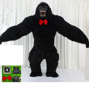Disfraz de Mascota de Gorila King Kong que Llora para Niños, Disfraz de <span class=keywords><strong>Mono</strong></span> Gorila Azul Inflable de 2 m y 2,6 m para Espectáculos al Aire Libre - Product Image 5