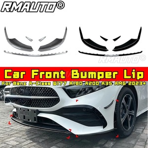 ลิ้นกันชนหน้าสำหรับรถเบนซ์ A-Class W177 A180 A200 A35 AMG สำหรับเบนซ์ A-Class W177 A180 A200 A35 AMG 2023+ ชุดแต่งดิฟฟิวเซอร์ - Product Image 2