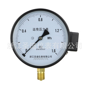 จำหน่ายเกจวัดแรงดันระยะไกล YTZ150, เกจวัดแรงดันระยะไกลแบบต้านทาน, เกจวัดแรงดันไฮดรอลิกแบบเรเดียล, เกจวัดแรงดันลม - Product Image 4