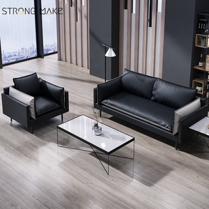 Sofá moderno <span class=keywords><strong>de</strong></span> piel sintética para sala <span class=keywords><strong>de</strong></span> estar, mueble <span class=keywords><strong>de</strong></span> 2 <span class=keywords><strong>plazas</strong></span>, moderno <span class=keywords><strong>y</strong></span> barato, color marrón - Product Image 2