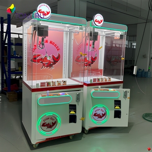 Cafe House Mini Machine <span class=keywords><strong>à</strong></span> griffes avec accepteur de factures Commercial mignon grue Machine jeu de griffes avec lecteur de cartes pour Restaurant d'écrevisses - Product Image 1