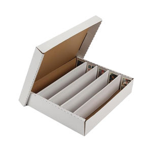 Boîte de rangement pour cartes, boîte en carton ondulé pour cartes de sport, conteneur pour cartes, capacité de 5000 cartes - Product Image 2